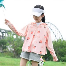 兒童冰絲防曬外套，UPF50涼感透氣防曬衣