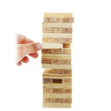 더정오마켓 나무쌓기게임 나무블럭쌓기