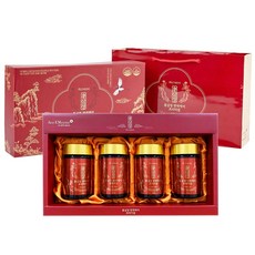 6년근 발효홍삼 농축액 컴파운드K 홍삼정 명절선물, 4개, 240g