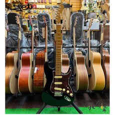 北烏/原聲 JET 300系列 JS-300 BK 黑色 SSS 單單單 小搖座 電吉他, 1個, 不加購琴袋