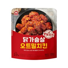 미트리 닭가슴살 오트밀치킨 양념치킨, 150g, 12개