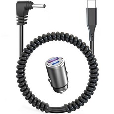 레이더 탐지기 케이블 USB-C to DC3.5 플러그 충전 키트 자동 인식 및 매칭 전압 기능 포함 Cob'r'a RAD 380/480i XRS9370 Unide DFR, DC3.1.5-2m(6.5-6.5피트)