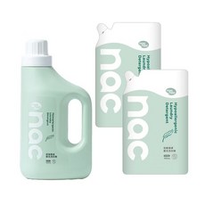 nac nac 低敏健康嬰兒洗衣精，天然植物萃取，溫和親膚，SGS檢測, 3200ml, 1組
