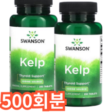 스완슨 켈프 타블렛, 500회분, 1개