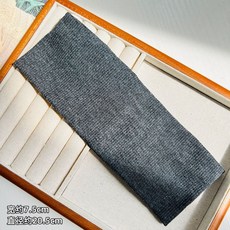 純色瑜伽跑步頭帶止汗男女運動頭巾健身吸汗導汗寬髮帶懶人薄款寬, 深灰色, 1個