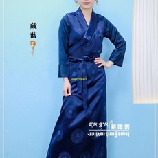 美玉博拉民族服飾 西藏衣服連衣裙，藏族服裝錦緞套裝，新款民族風鍋莊裙，多顏色兒童藏裝