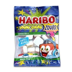 하리보 사운드큐브 사우어 젤리, 80g, 1개