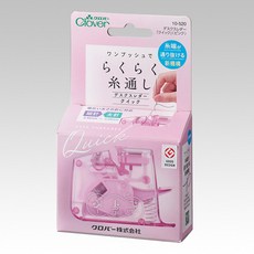 可樂牌 CLOVER 新版快速穿線器 粉色 穿線器 穿線 輔助 座式穿線 10-520 10520, 單色, 1個