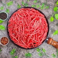 고기도매시장 호주산 우둔살 육회용 육포용 육전용 장조림용, 2개, 500g