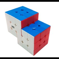 캘빈 3x3 더블 큐브 II 매직 퍼즐 전문 장난감 교육 어린이 선물 Cubo Magico Puzzle, 02 3x3 Double Cube II