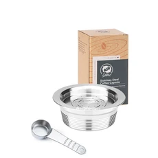 iCafilas 재사용 가능한 커피 캡슐 Lavazza a modo 리필 바구니 LAVAZZA A MODO JOLIE용, 05 라이트 그레이