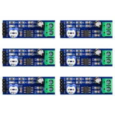 LM386 단일 오디오 앰프 모듈 200배 파워 for Arduino EK1236 5V12V 입력 10K 가변 저항 5개, 6