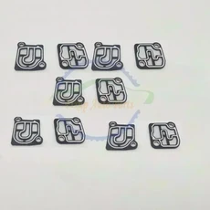 2~10개 DSG 0B5 DL501 DQ500 자동 변속기 솔레노이드 필터 가스켓 VW 아우디 DSG 7단 솔레노이드 밸브 필터, 01 10 PCS (5 Pairs)