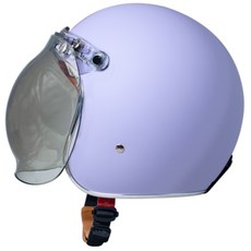 GP-5 精裝復古安全帽 送泡泡鏡片 騎士帽 復古半罩/3/4罩安全帽 內襯可拆洗, 薰衣草紫