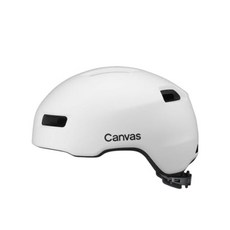 OGK 카부토 자전거 캔버스 크로스 헬멧 M L 사이즈, 1개, 매트 화이트