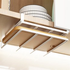 에브리띵샵 도마 거치대 25x24x6cm, 화이트