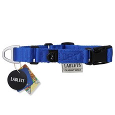 랩릿 강아지 마틴게일 목줄, 1개, 클래식 블루