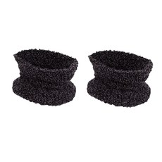 INCONTRO 超細纖維四向彈力修身款高爾夫圍脖 2件組, 麻花灰