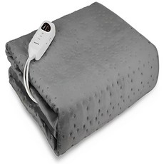 THOMSON 微電腦溫控電熱毯 單人/雙人款 五段溫控 毯身可水洗 8小時定時 安全恆溫, 新款單人電熱毯TM-SAW28BS