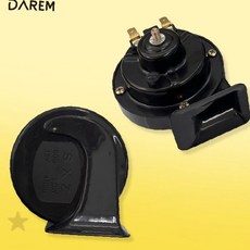 차량용 전자식 경음 혼 릴레이 일체형 고출력 사운드 시스템 자동차 안전 알림, 1개