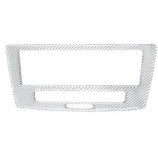 碳銀 亮光3D真碳纖維 Carbon Fiber真卡夢 7鍵 CD面板貼片 16-19 W166 C292 GLE350