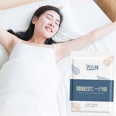 여행 침구 위생 덮개 일회용 휴대용 침대 이불 호텔 커버 침낭 더블 시트 숙박, 상세페이지 참조