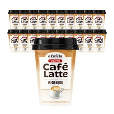 빙그레 오늘의 커피 카페라떼 250ml 20개입 / 편의점컵커피, 20개
