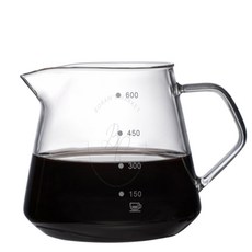 보람스마켓 커피서버 내열유리 600ml 커피드립서버 드립커피도구 드립서버