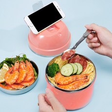 스텐락 이중사각도시락, 로봇트레인, 1개