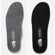 매장정품 THE NORTH FACE 노스페이스 울 인솔 NS5ZP01 1791405, GRY