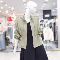 에이비에프지 abfz sh06 심플 허리셔링 바람막이 점퍼 SLBNZ5U34b