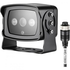 VC5 1080P HD 백업 카메라 IR 야간 투시 기능이 있는 IP69K 방수 후방 뷰 카메라AHD 센서 넓은 다이내믹 레인지 시야각 4핀 호환 VMSVMSTVMQD 시스템과, Black