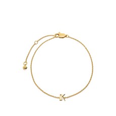 모니카비나더 이니셜 K 체인 브레이슬릿