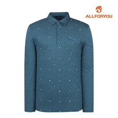 [올포유] 남성 잔프린트 패턴 카라 티셔츠 AGTYM2131-904