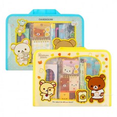 허피디 실속만점 팬시 학용품 문구세트-랜덤 종합장, 뉴 리락쿠마 실속만점 문구세트-랜덤 350835, 1개