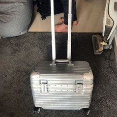 상단 오픈형 알루미늄 프레임 캐리어 카메라 가방 기장용 탑로딩 캐리어, 1개, 실버 안감 가방 포함