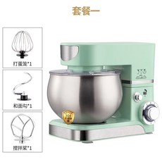 베이킹 반죽기 제빵 우유 거품기 휘핑기 밀가루 전동 믹서기, 5L 그린 1200W 표준