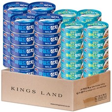 사조 마일드참치135g 24+사조 살코기플러스참치100g 24, 1세트, 100g