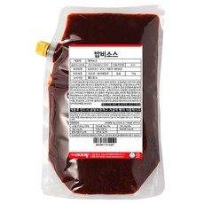 아이엠소스 밥비소스 만능 비빔 양념장, 1kg, 1개