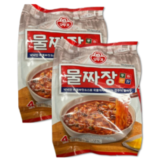 오뚜기 물짜장 1.5kg 4인분 아이스박스포장 [트레이더스], 2개
