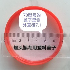 塑料蓋 罐頭瓶專用蓋子 食品級 蜂蜜醬菜專用, 1個, 70型號塑料蓋子10個
