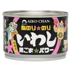 이토식품 아이코짱 기름김 정어리 흑임자 파워 140g×6개