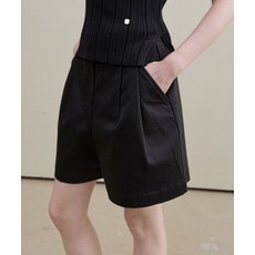 ARTID 코튼 숏 팬츠_BLACK