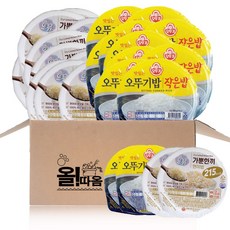 OTTOGI 不倒翁 輕食糙米 12入+小米飯12入, 3.6kg, 1組