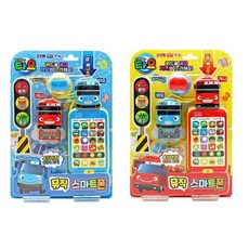 타요 토이세븐 유아용 타요 뮤직 스마트폰 타요, 랜덤색상, 1개