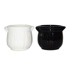 세라믹 꿀단지 캔들용기 화이트 캔들만들기 재료, 1개