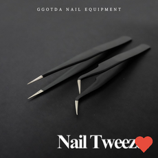 네일아트 네일 집게 핀셋 형 C, 1