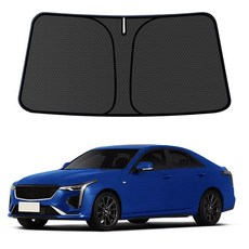 Murano 2015-2024 햇빛 가리개 앞 유리 맞춤형 핏 접이식 전면 창문 선바이저 400D 프로텍터 자동차 액세서리 UV 광선 차단 자동차를 시원하게 유지 18970