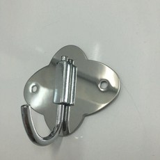 不鏽鋼衣鉤 6個裝 壁掛鉤, 1個, 方柱單鉤梅花 6個裝 ,打孔上螺絲款式