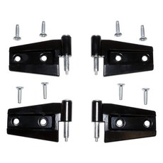 크라운 도어 힌지 - 55395384K4 - 블랙 스틸 지프 랭글러용 (Jk), 크라운 도어 힌지 - 55395384K4 - 블랙, 스
